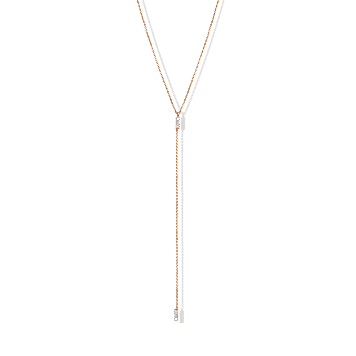 DIAMOND TIE NECKLACE