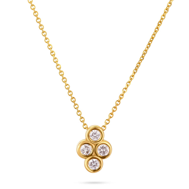 TALIA NECKLACE, Packshot, Yellow Gold