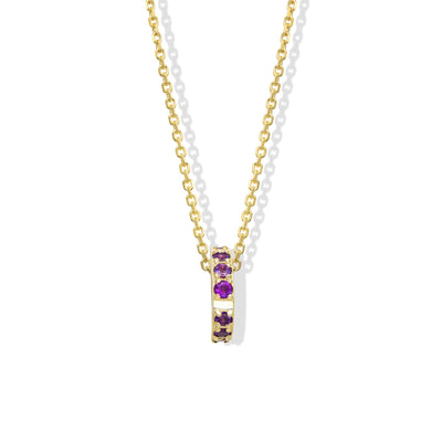 MONTH NECKLACE - FEBRUARY