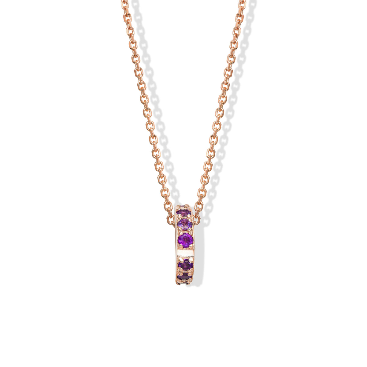 MONTH NECKLACE - FEBRUARY