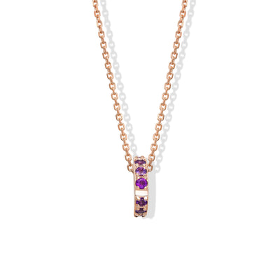 MONTH NECKLACE - FEBRUARY