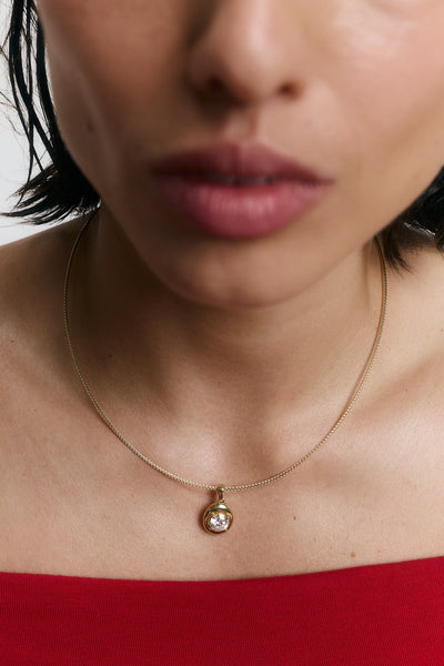 HALO VERTICAL NECKLACE
