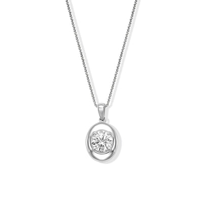 HALO VERTICAL NECKLACE