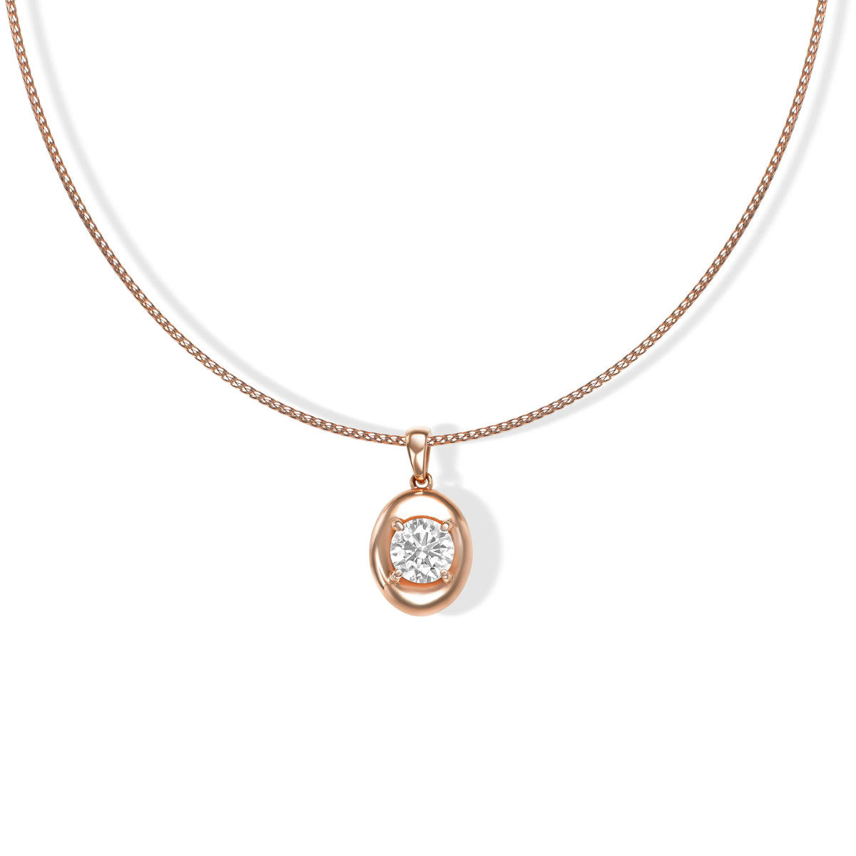 HALO VERTICAL NECKLACE