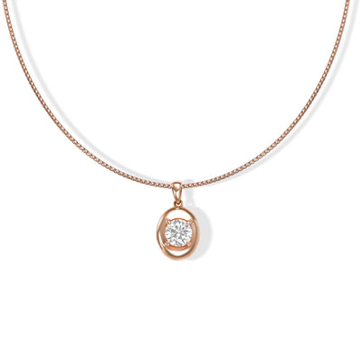 HALO VERTICAL NECKLACE
