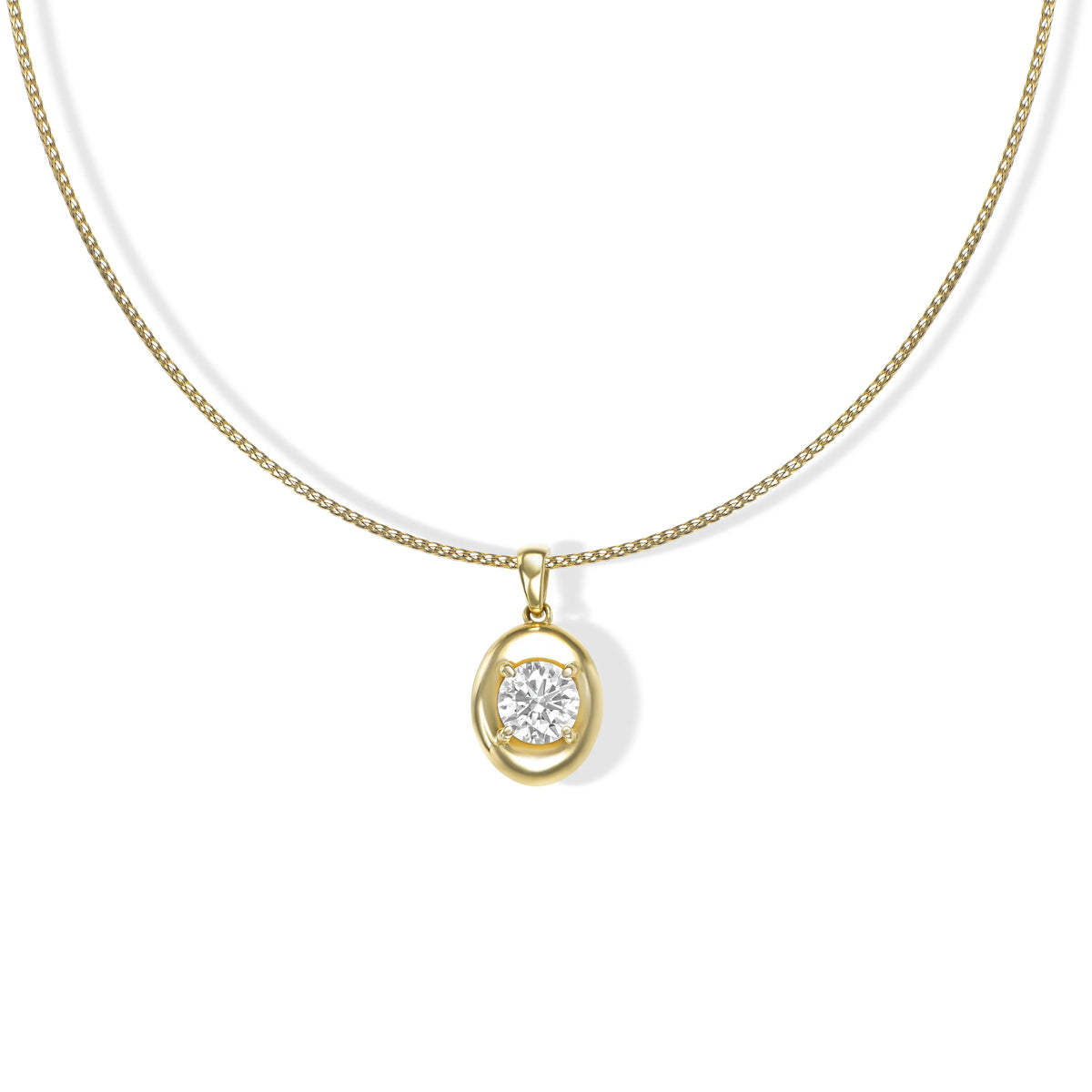 HALO VERTICAL NECKLACE