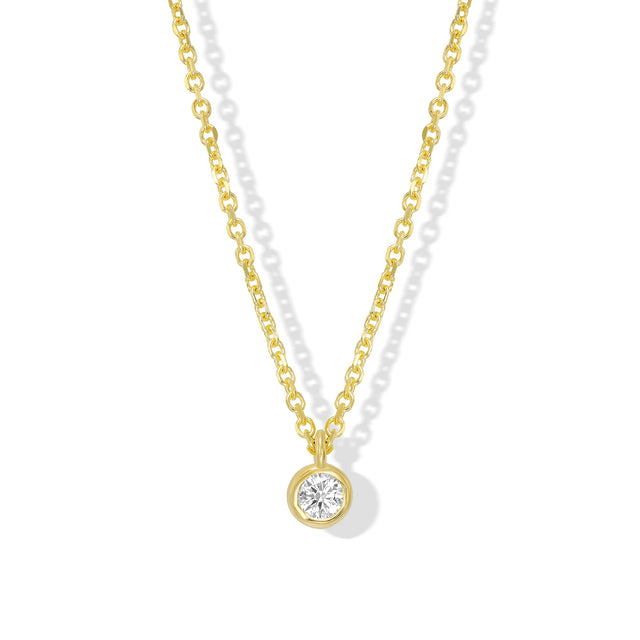 HARRY NECKLACE, Packshot, Yellow Gold