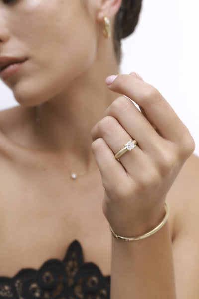 CELESTE PRINCESS DIAMOND RING