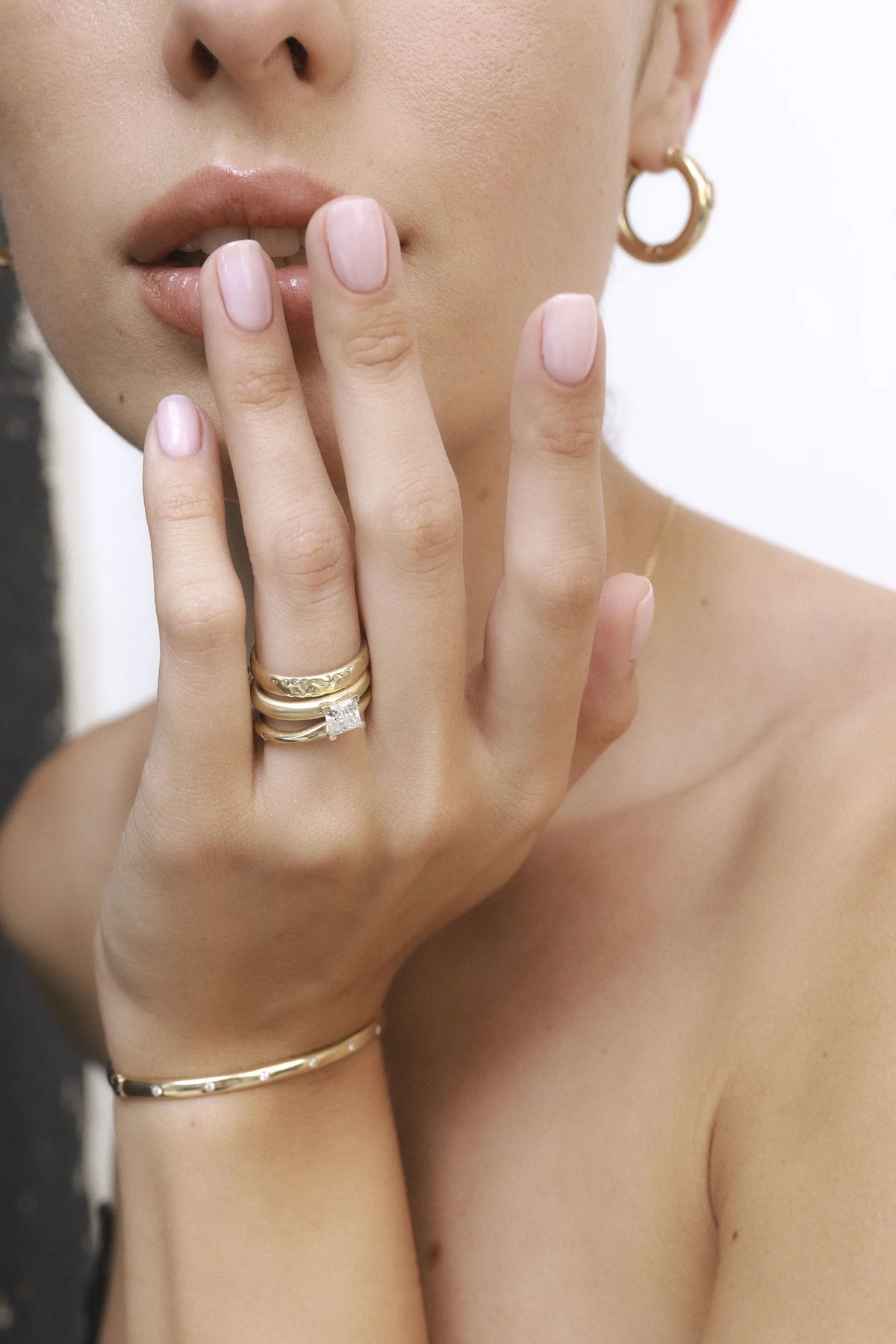 CELESTE PRINCESS DIAMOND RING
