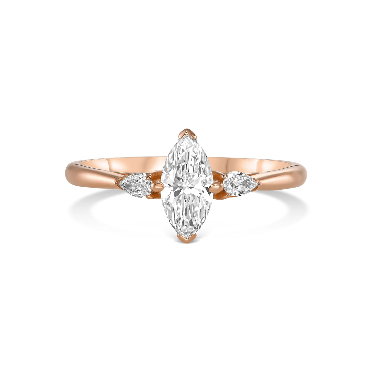 CROWN MARQUISE RING