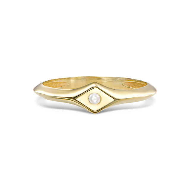 MONTH RING, JUNE, Packshot, Yellow Gold