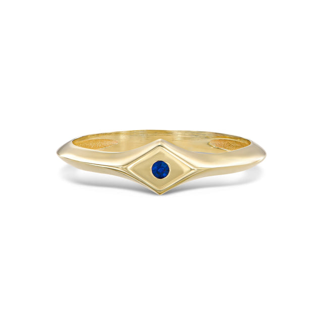 MONTH RING, SEPTEMBER, Packshot, Yellow Gold