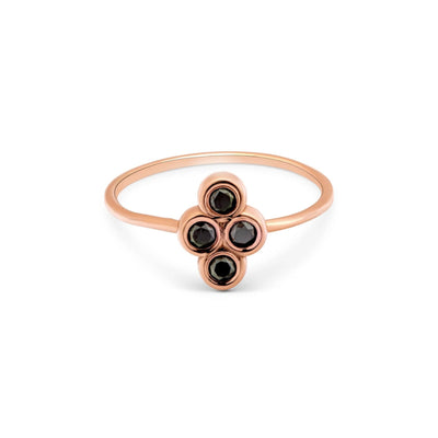 TALIA BLACK DIAMOND RING