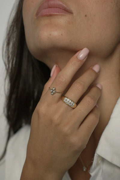 TALIA WHITE DIAMOND RING