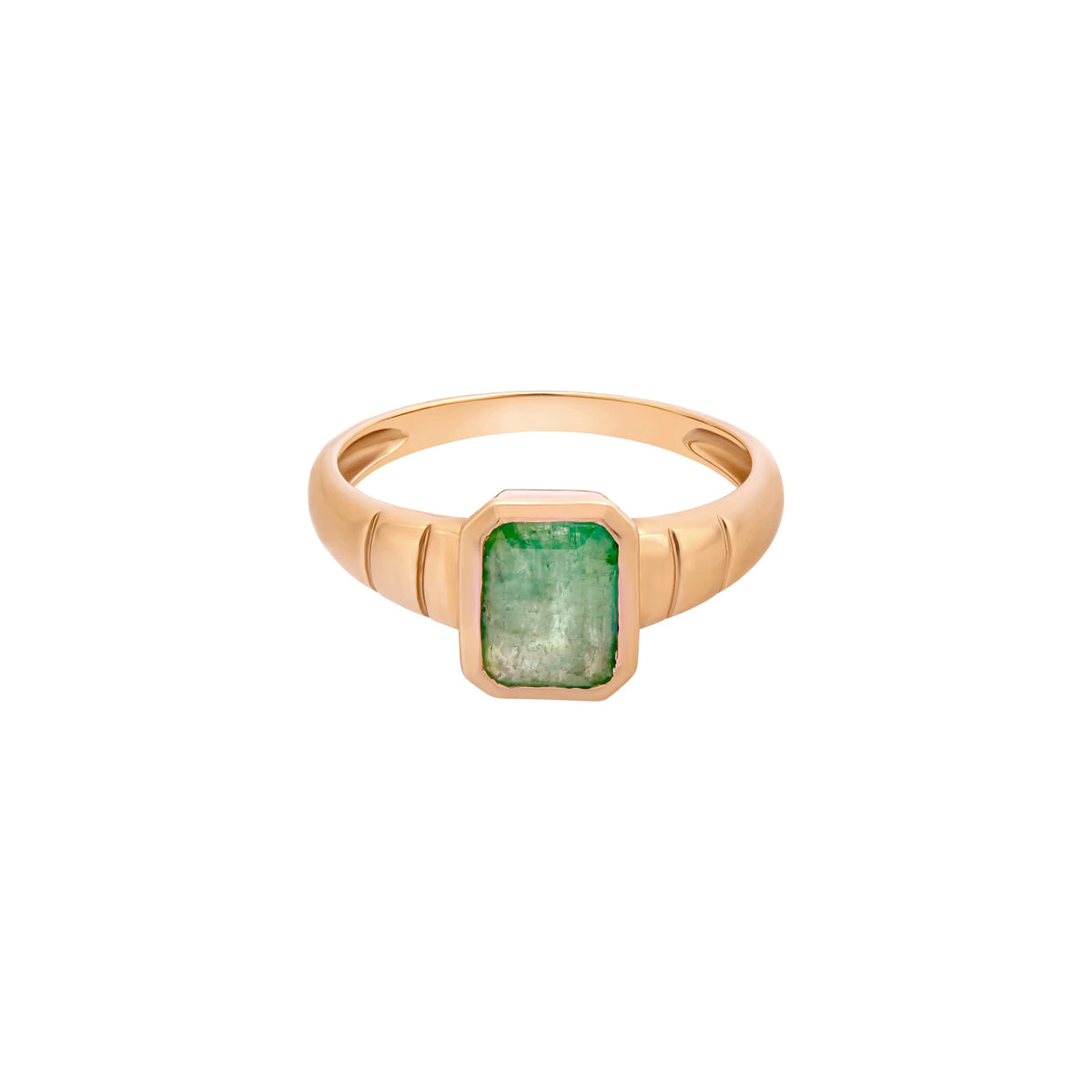 AMOR NATURAL EMERALD RING