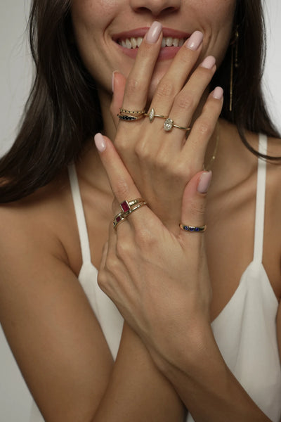 AMOR RUBY RING