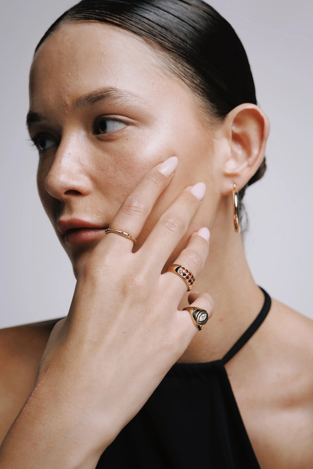 ANNA GARNET RING