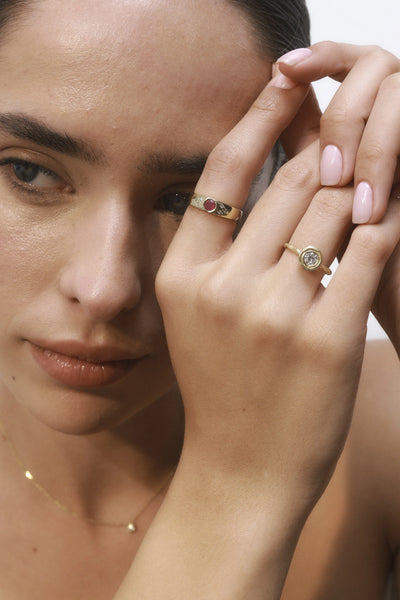 CLAIRE RUBY RING
