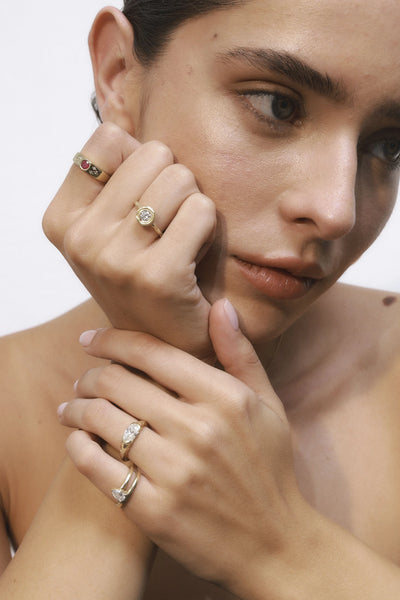 CLAIRE RUBY RING