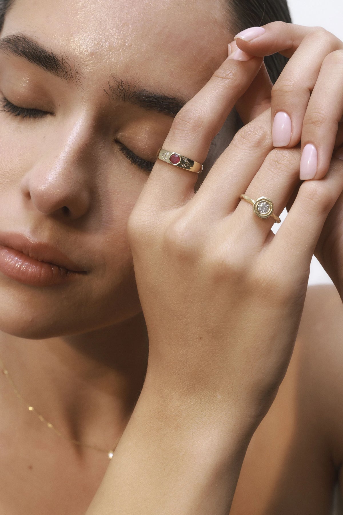 CLAIRE RUBY RING