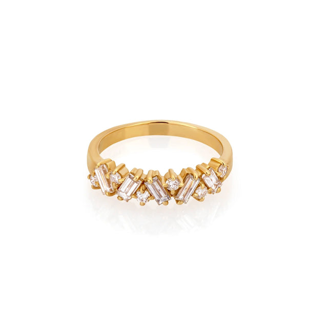 DANA RING, Packshot, Yellow Gold