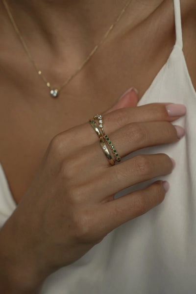 DANNY EMERALD RING