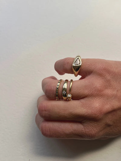 DANNY WHITE DIAMOND RING