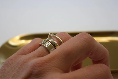 DANNY WHITE DIAMOND RING