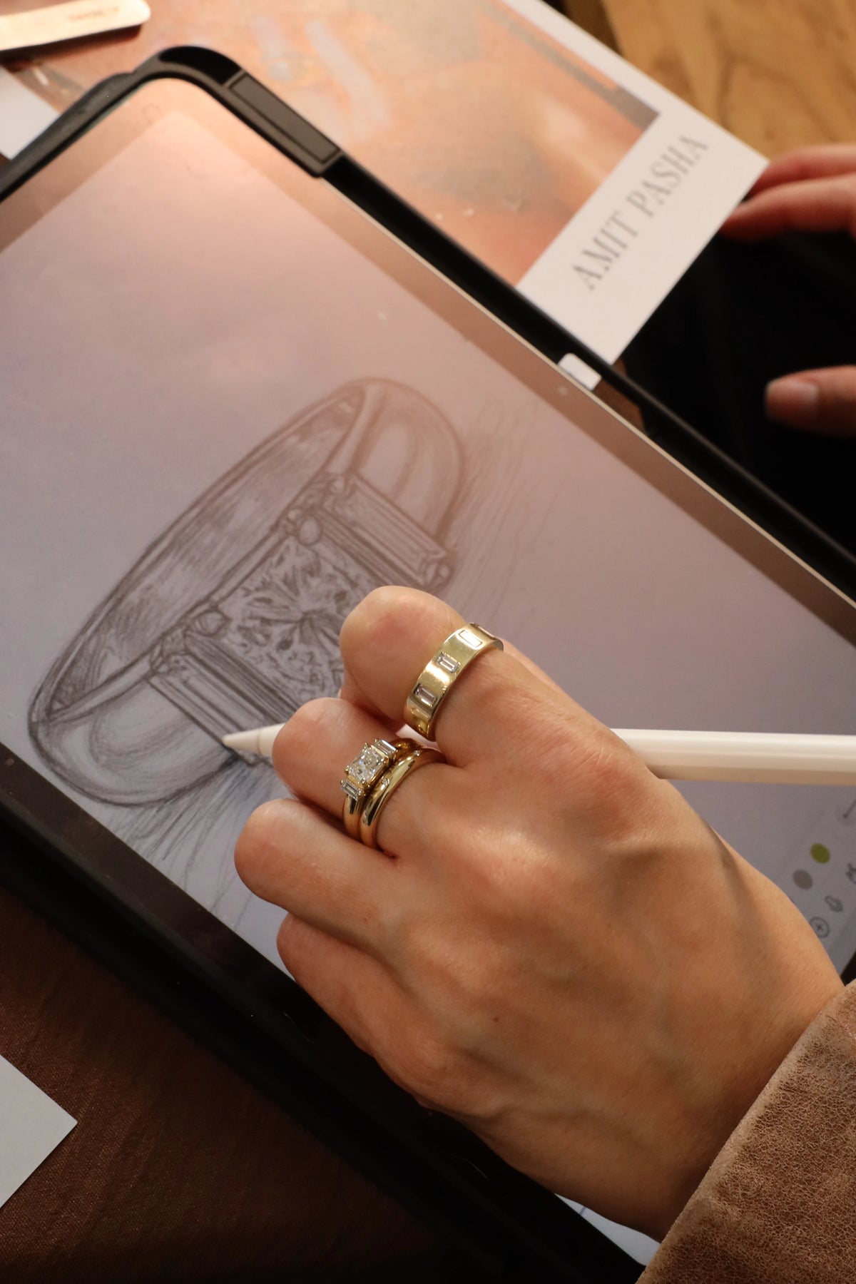 ETERNITY BAGUETTE RING