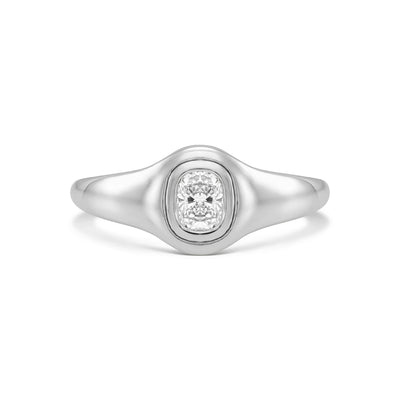 GOLDEN CUSHION RING