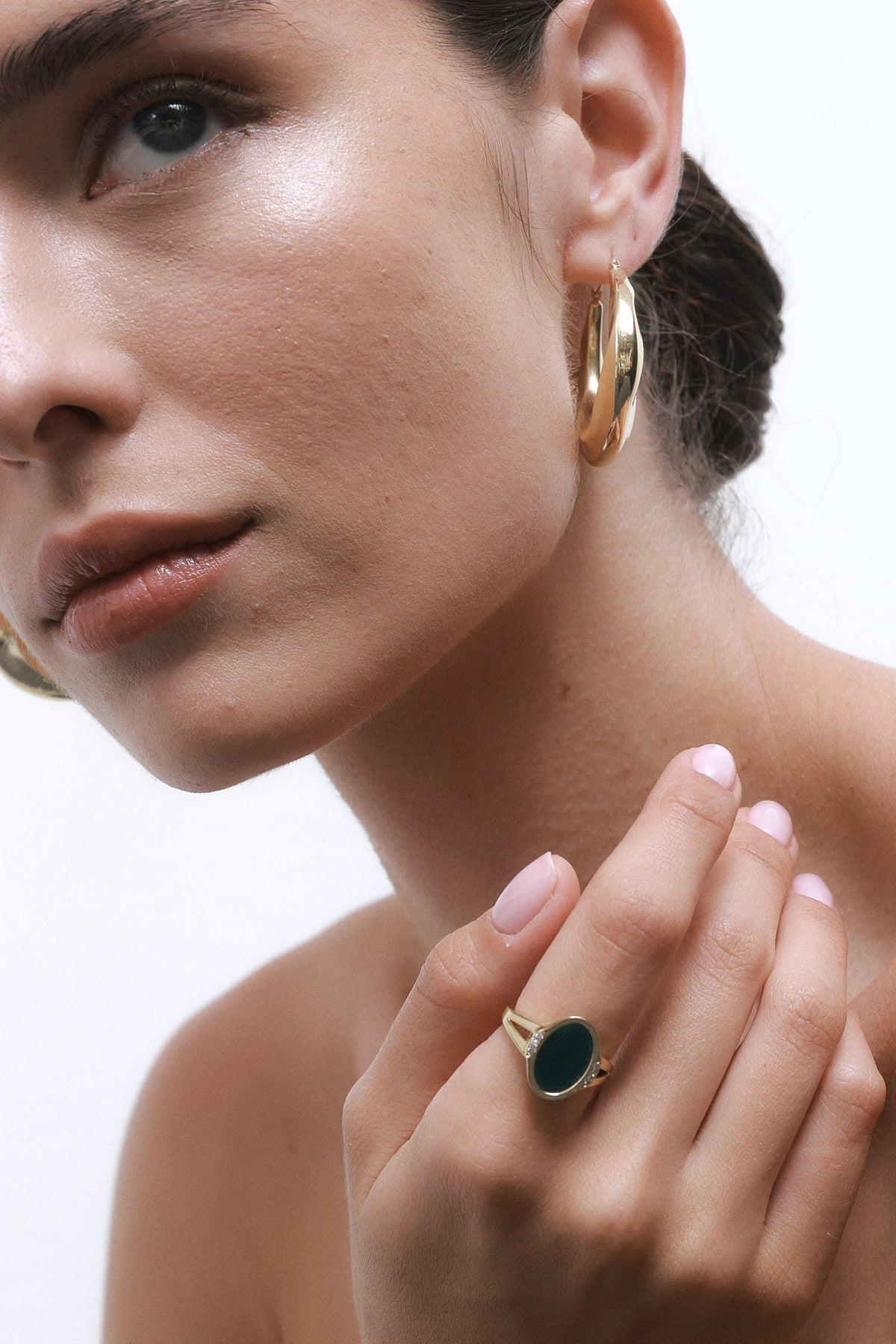 HAILEY AGATE RING