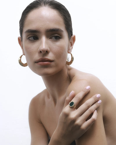 HAILEY AGATE RING