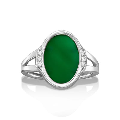 HAILEY AGATE RING