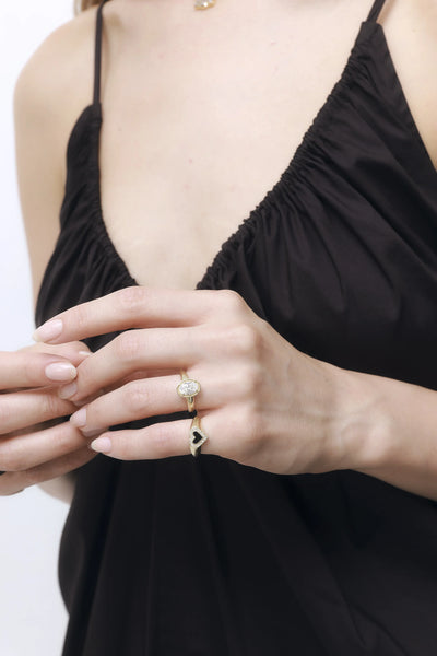 LUCY ENAMEL RING