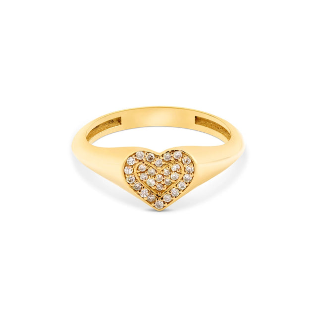 LUCY RING, Packshot, Yellow Gold