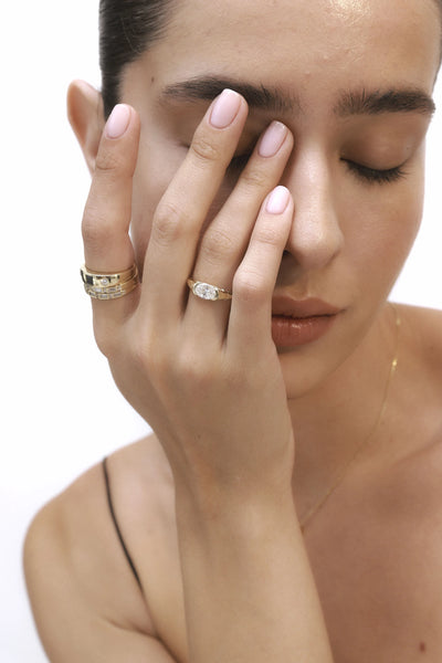 MAJESTY OVAL RING