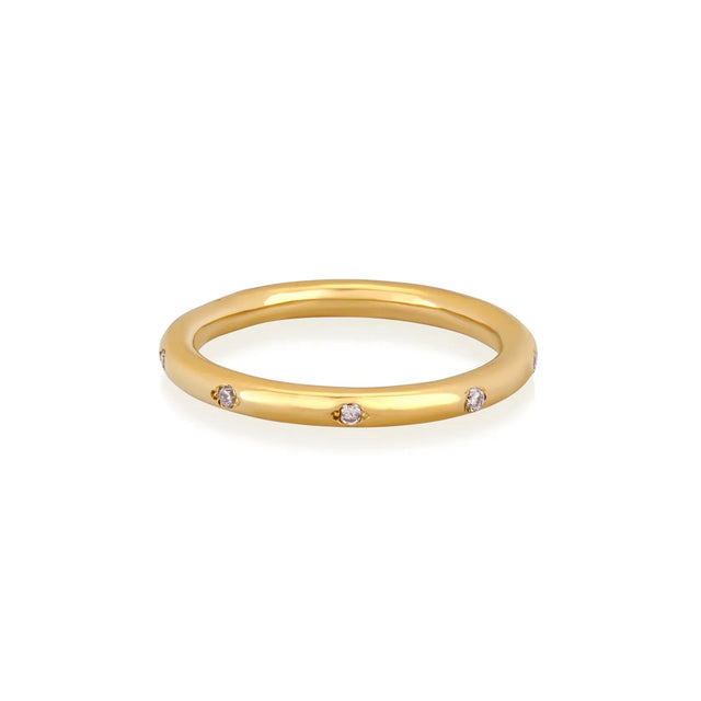 MALIBU RING, Packshot, Yellow Gold