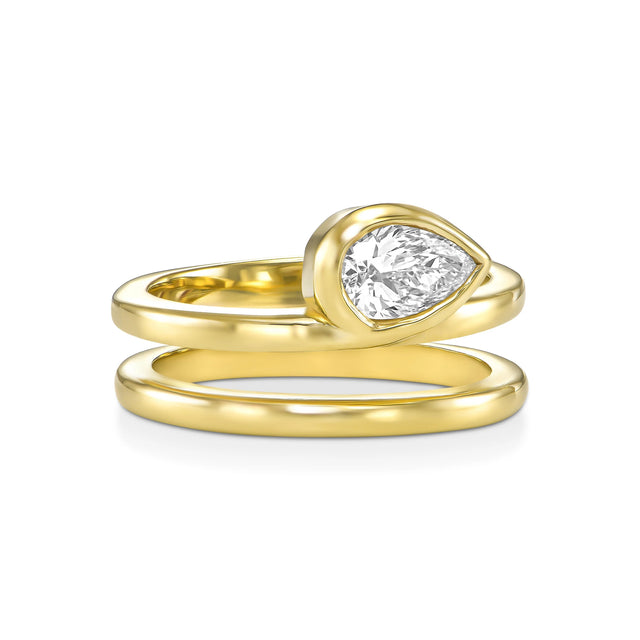 PRIMA RING, Packshot, Yellow Gold