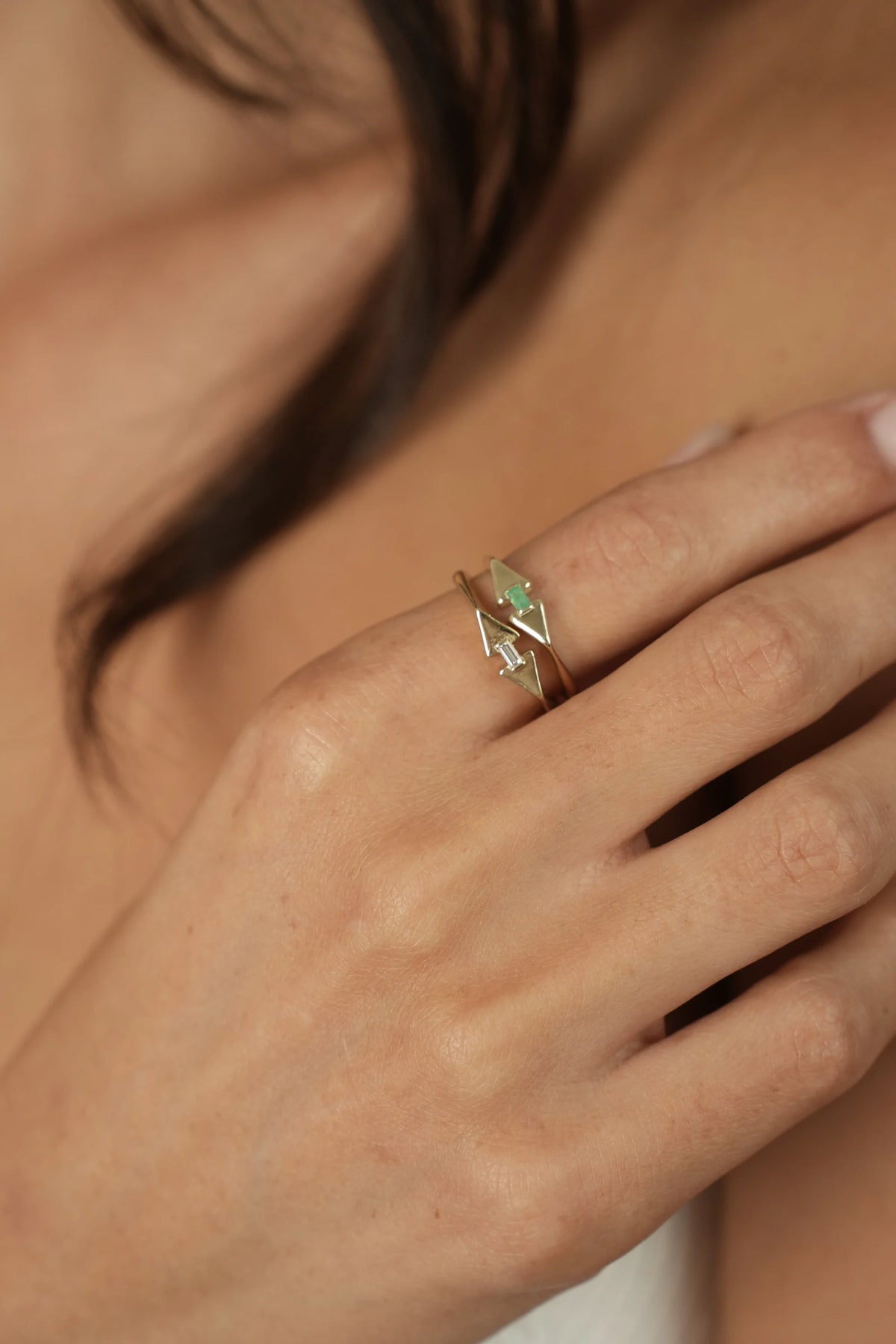 ROMI EMERALD RING