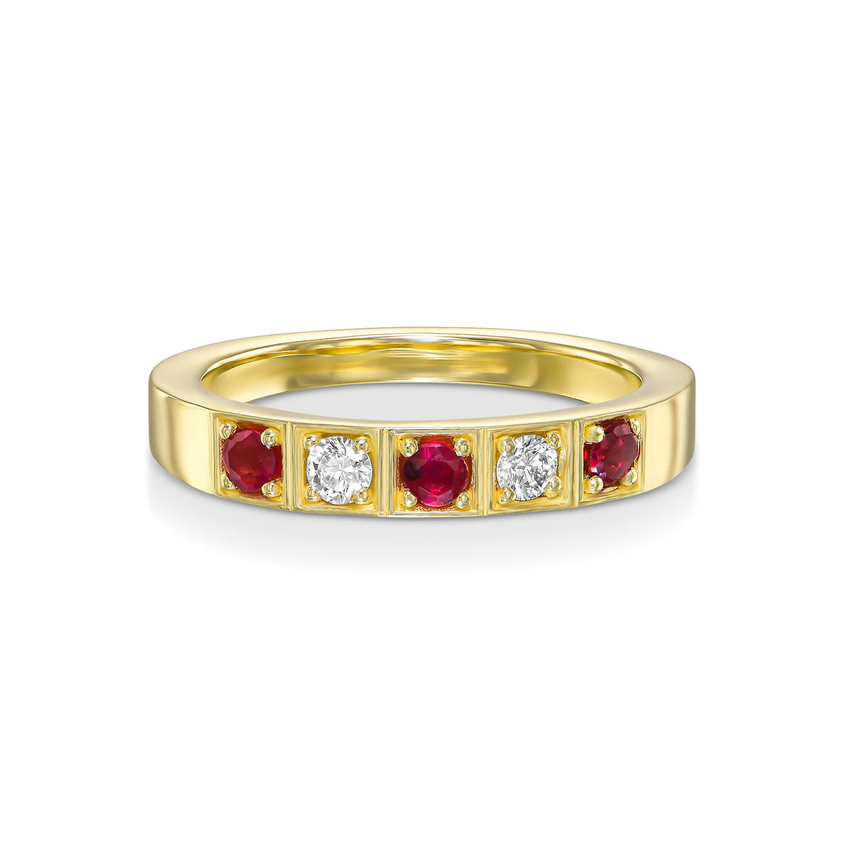 RUBY RHYTHM RING