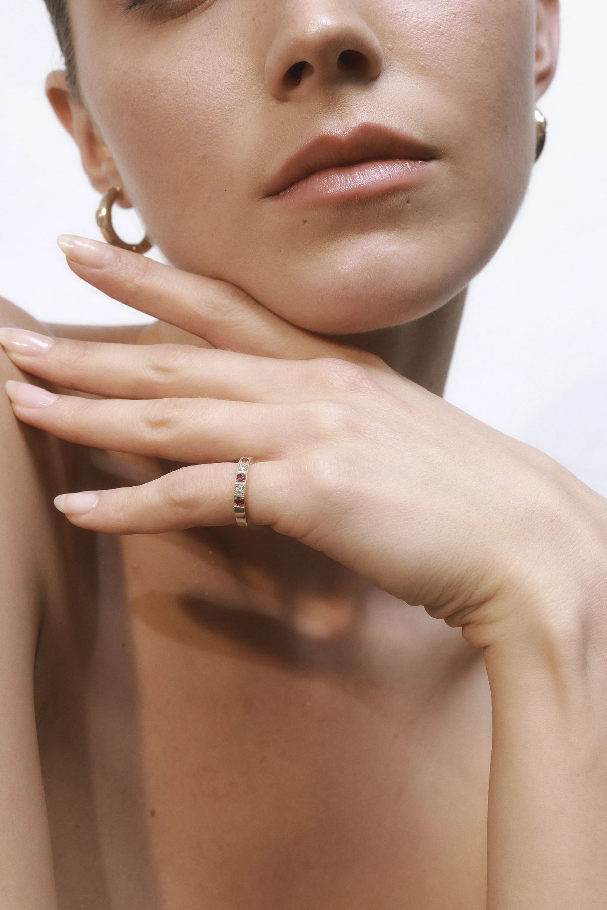RUBY RHYTHM RING