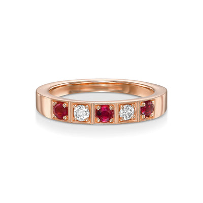 RUBY RHYTHM RING