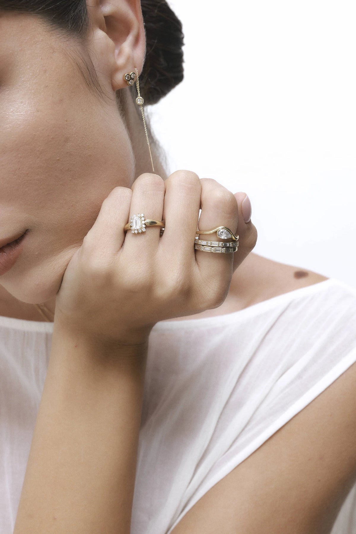 SHEINA WHITE DIAMOND RING