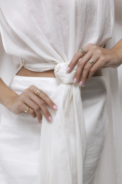 SHEINA WHITE DIAMOND RING