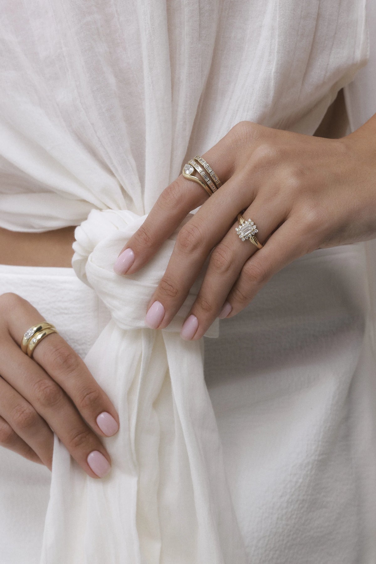 SHEINA WHITE DIAMOND RING