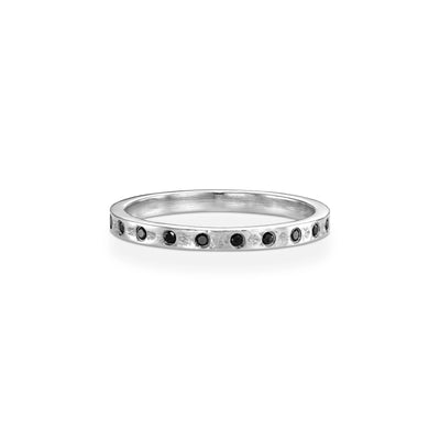 SHELLY BLACK DIAMOND RING