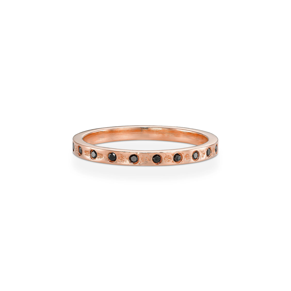 SHELLY BLACK DIAMOND RING