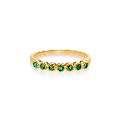 SHIRA EMERALD RING