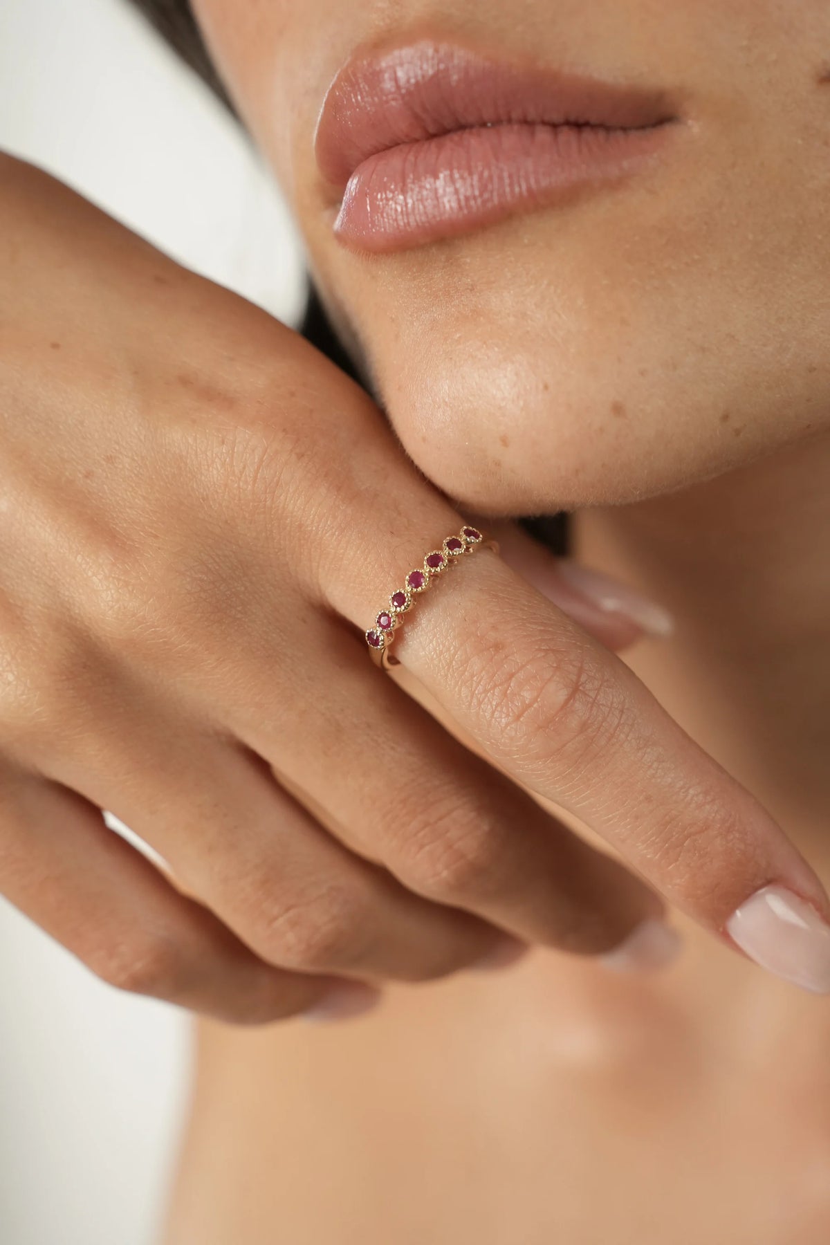 SHIRA RUBY RING