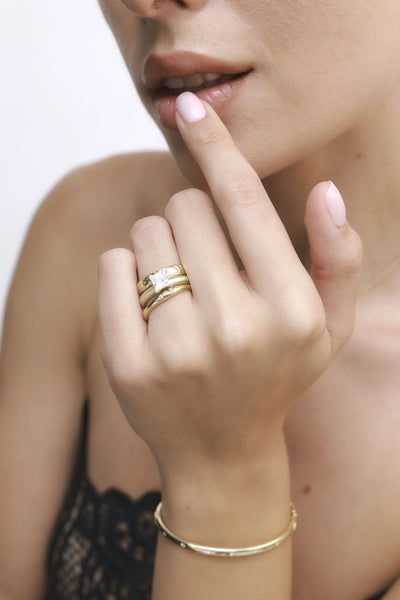 NAOMI WHITE DIAMOND RING